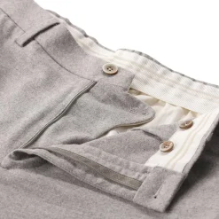 GTA Hose Davide aus Woll-Mix grau Stoffhose