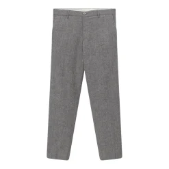 GTA Hose Davide aus Woll-Mix grau Stoffhose
