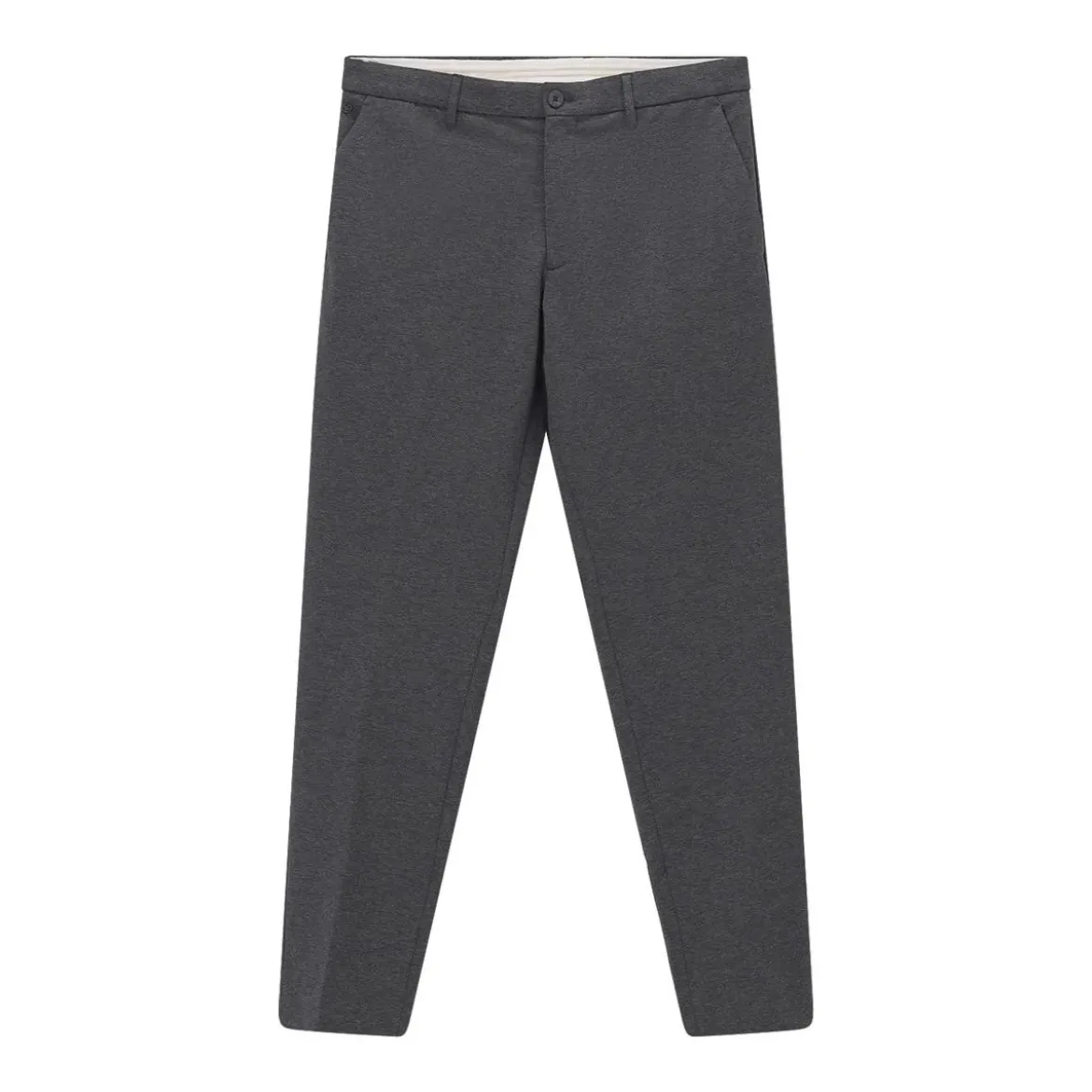 GTA Slim-Fit Stoffhose Davide grau Stoffhose