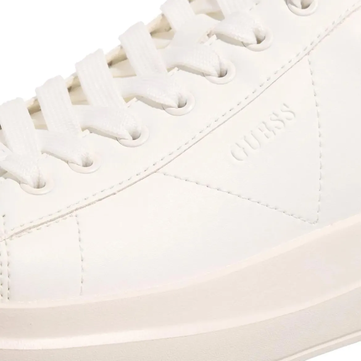 Guess Elbina White/Ltblue Low-Top-Sneaker