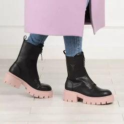 Guess Leila black & pink Stiefeletten
