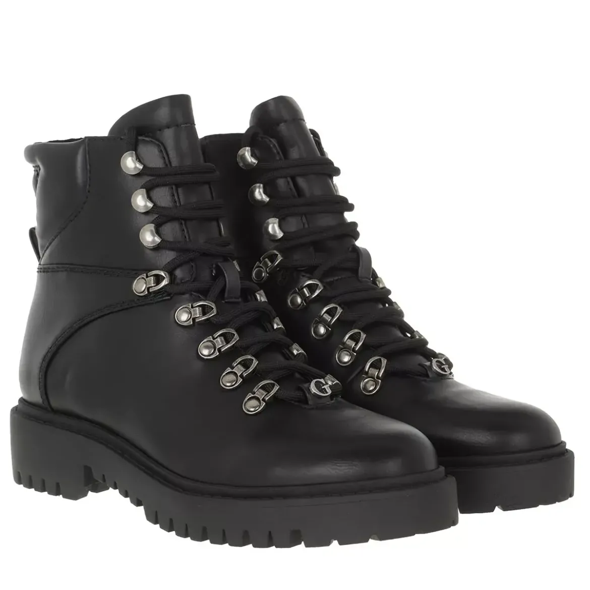 Guess Oralee Black Schnürstiefel
