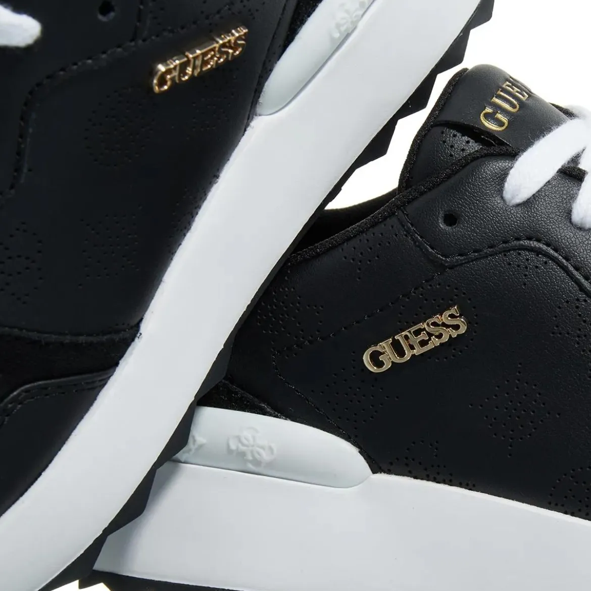Guess Vinsa3 Black Schnürschuhe