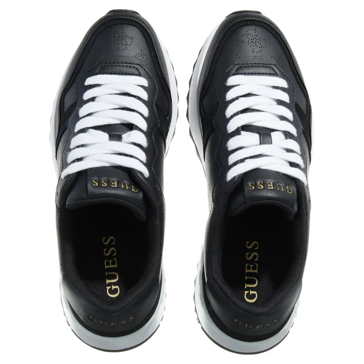 Guess Vinsa3 Black Schnürschuhe