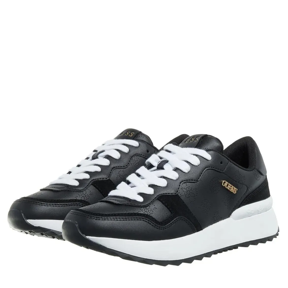 Guess Vinsa3 Black Schnürschuhe