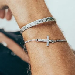 Haze & Glory Armband Armreif - Live in the moment 925 Silber silber Armreif