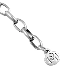 Haze & Glory Armband Gliderarmband - Chunky Perle 925 Silber silber Armband