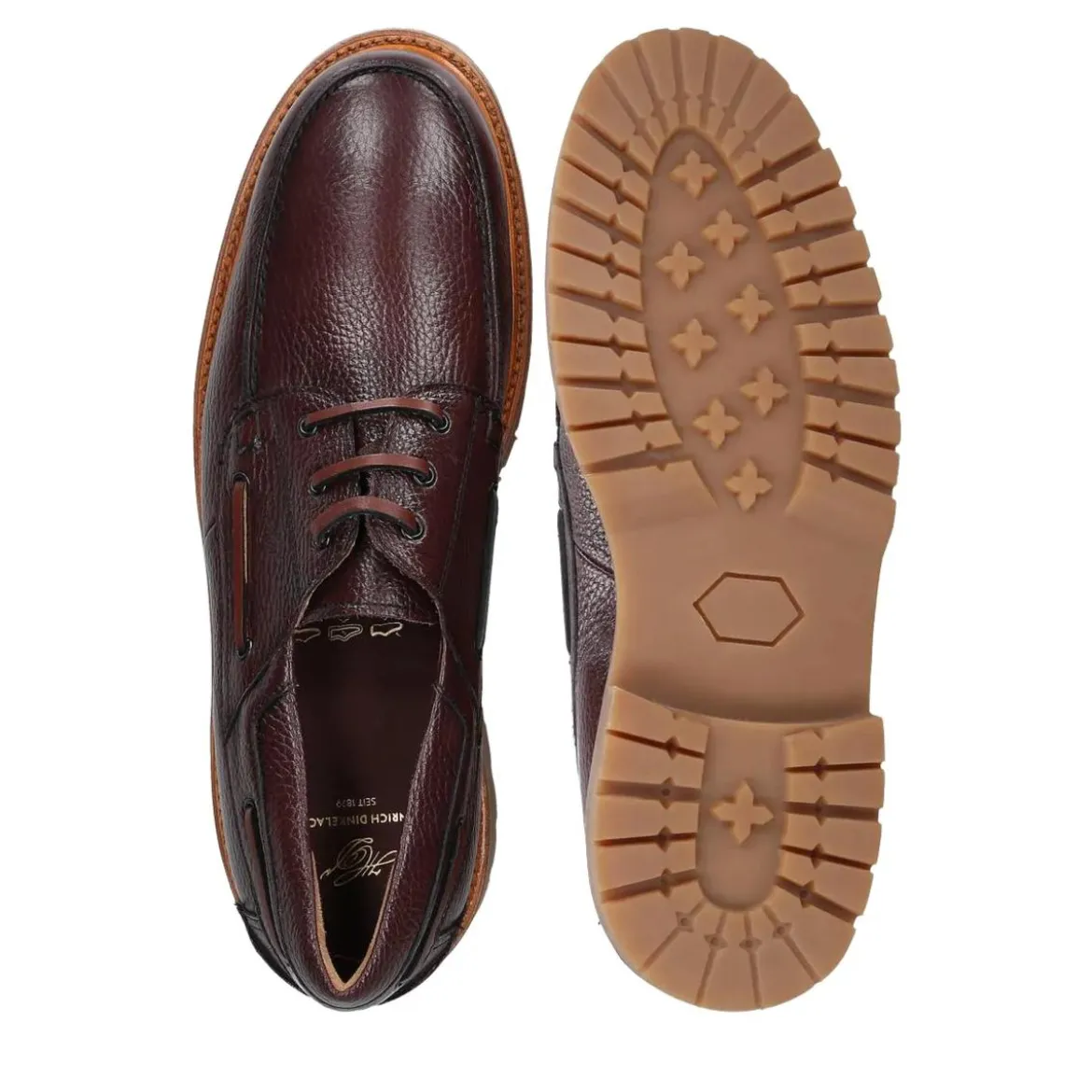 Heinrich Dinkelacker Bootsschuh Miami Plain T bordeaux Bootsschuhe