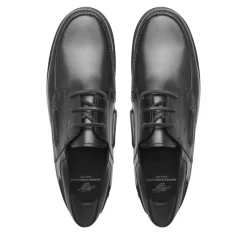 Heinrich Dinkelacker Bootsschuh Miami Plain BC schwarz Bootsschuhe