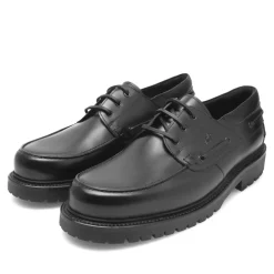 Heinrich Dinkelacker Bootsschuh Miami Plain BC schwarz Bootsschuhe