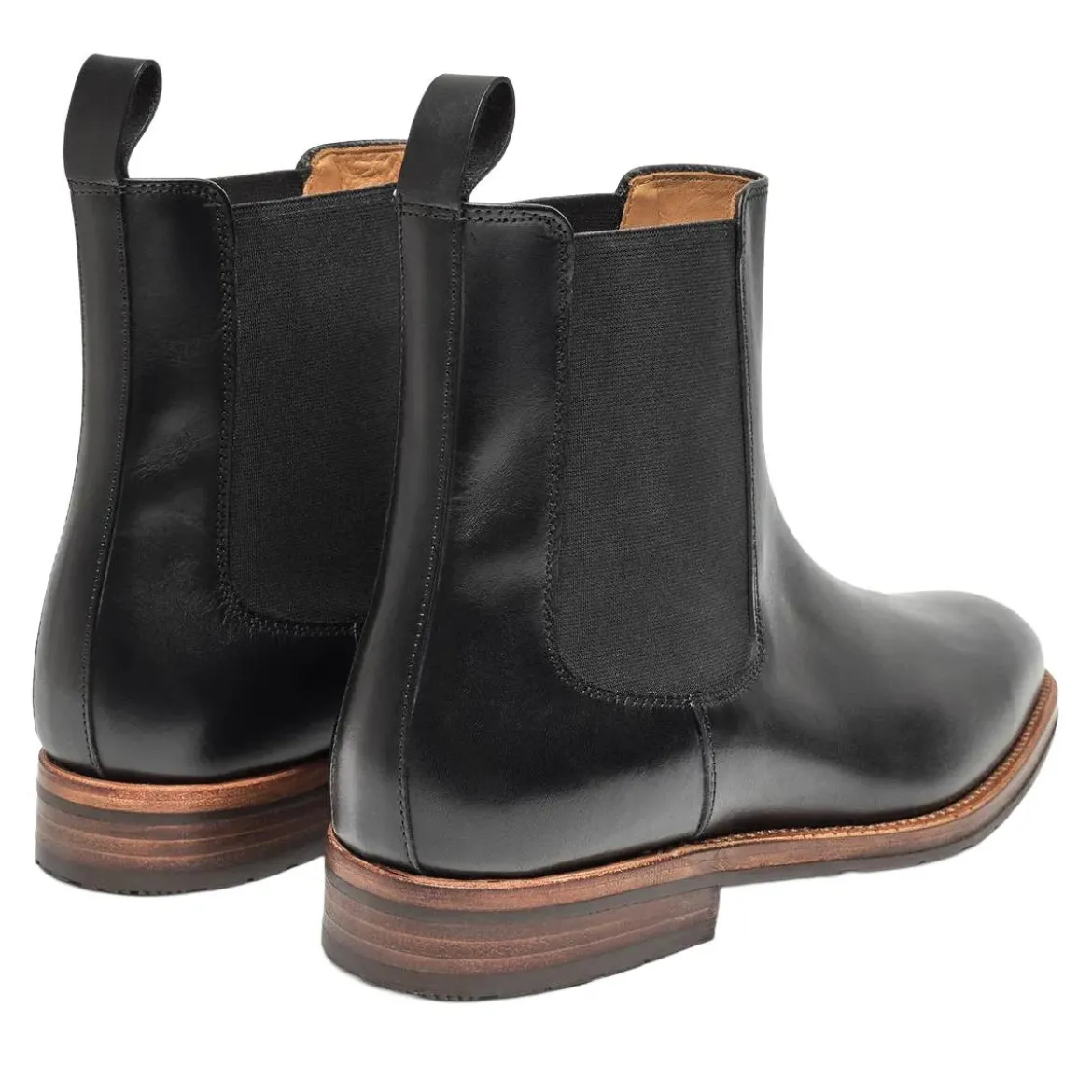 Heinrich Dinkelacker Chelsea Boots Luzern Plain BC schwarz Chelsea Boots