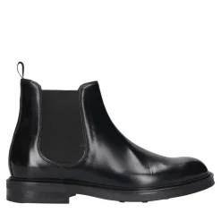 Heinrich Dinkelacker Chelsea Boots Florenz Plain CA schwarz Chelsea Boots