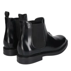 Heinrich Dinkelacker Chelsea Boots Florenz Plain CA schwarz Chelsea Boots
