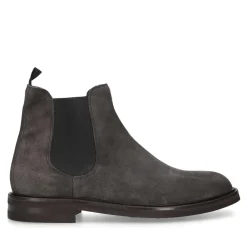 Heinrich Dinkelacker Der Florenz Boot BC vereint elegantes Desi dunkel-grau Schnürstiefel