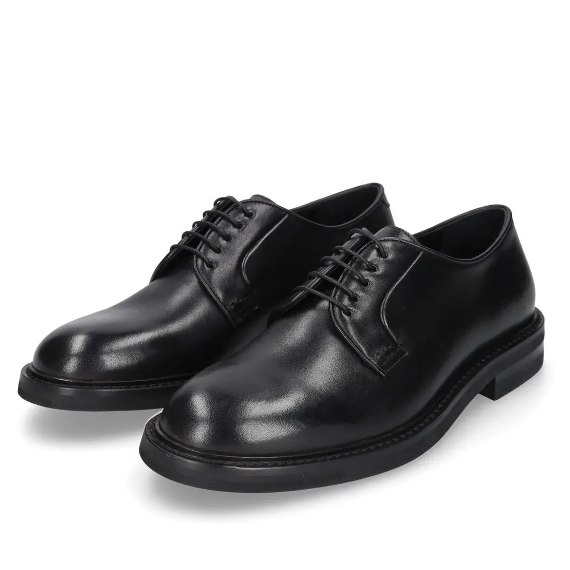 Heinrich Dinkelacker Der Florenz Derby Plain BC vereint traditionellesschwarz Schnürschuhe