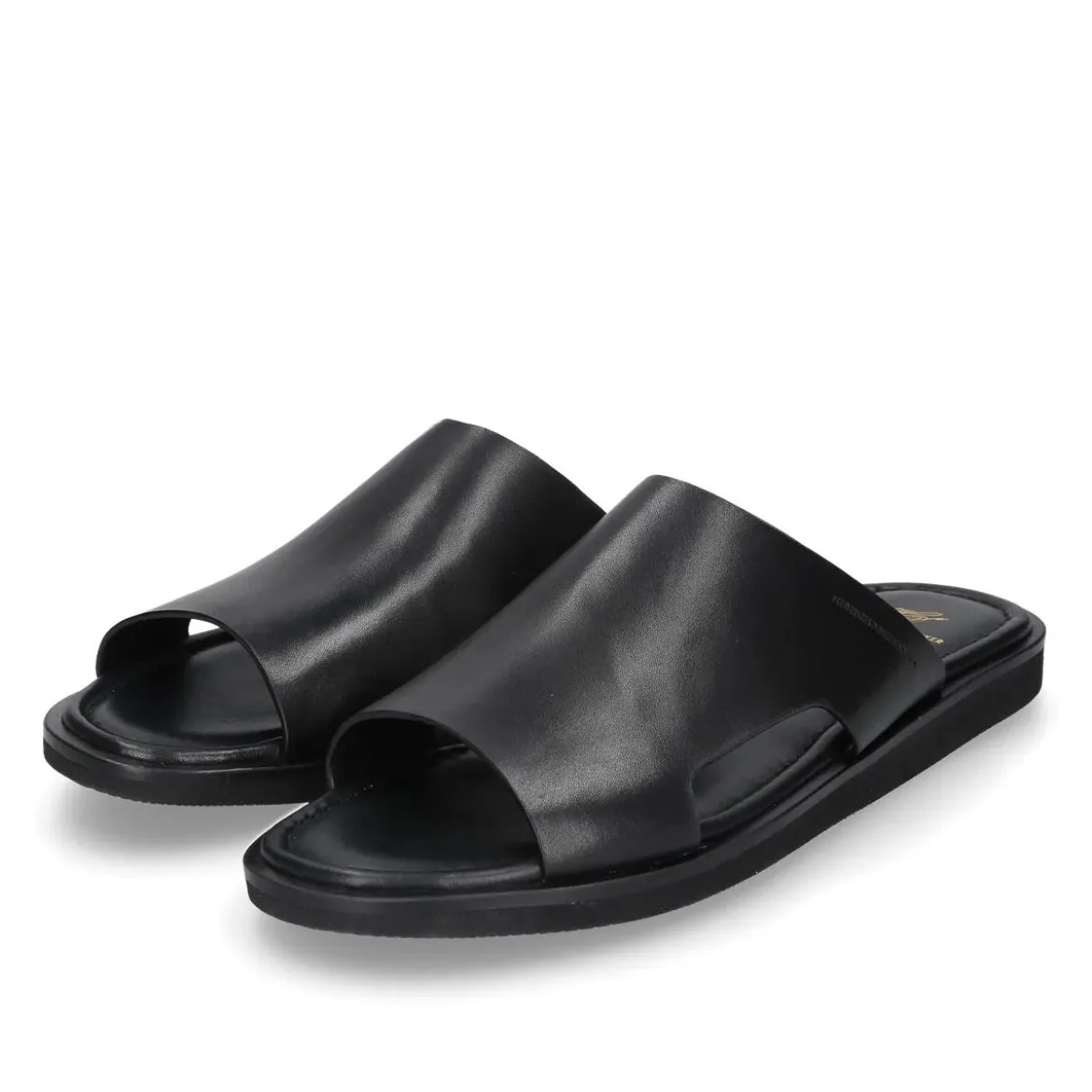 Heinrich Dinkelacker Die Garda Sandale VC in Schwarz vereint minimalist schwarz Sandalen
