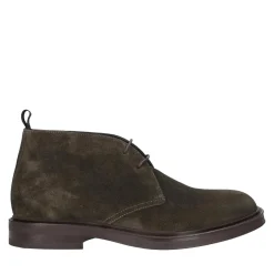 Heinrich Dinkelacker George Boots Florenz Plain V dunkel-grün Schnürstiefel