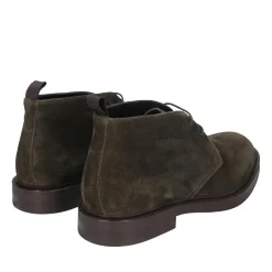 Heinrich Dinkelacker George Boots Florenz Plain V dunkel-grün Schnürstiefel