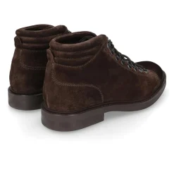 Heinrich Dinkelacker Hiking Boots Florenz Plain V dunkel-braun Schnürstiefel