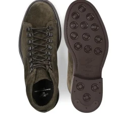 Heinrich Dinkelacker Hiking Boots Florenz Plain V dunkel-grün Schnürstiefel