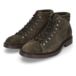 Heinrich Dinkelacker Hiking Boots Florenz Plain V dunkel-grün Schnürstiefel
