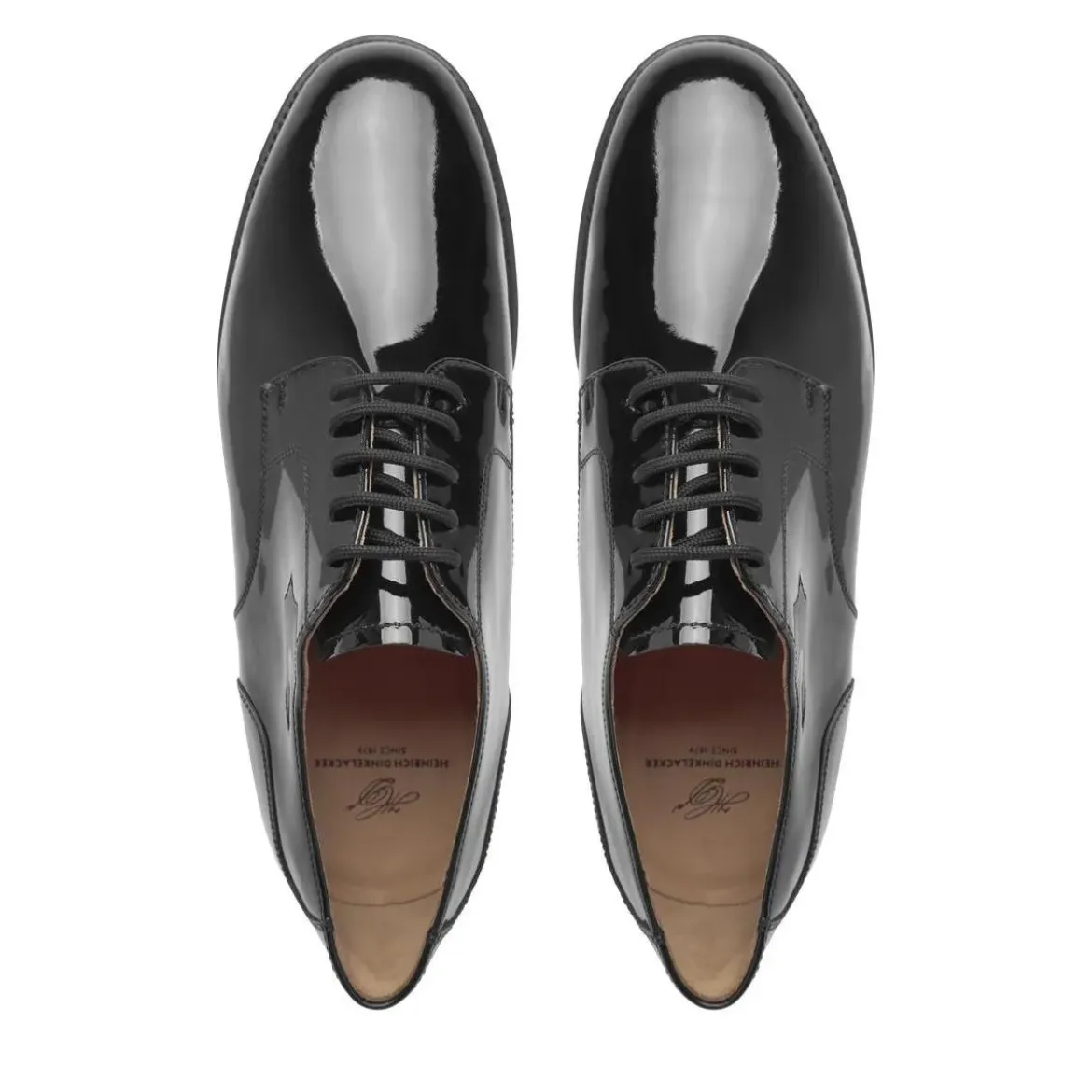 Heinrich Dinkelacker Klassiker London Plain PL schwarz Schnürschuhe