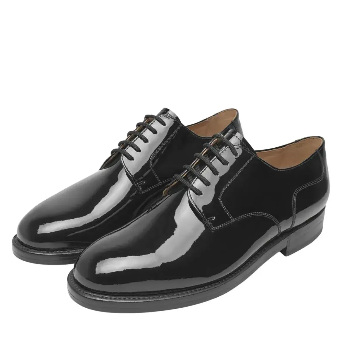 Heinrich Dinkelacker Klassiker London Plain PL schwarz Schnürschuhe