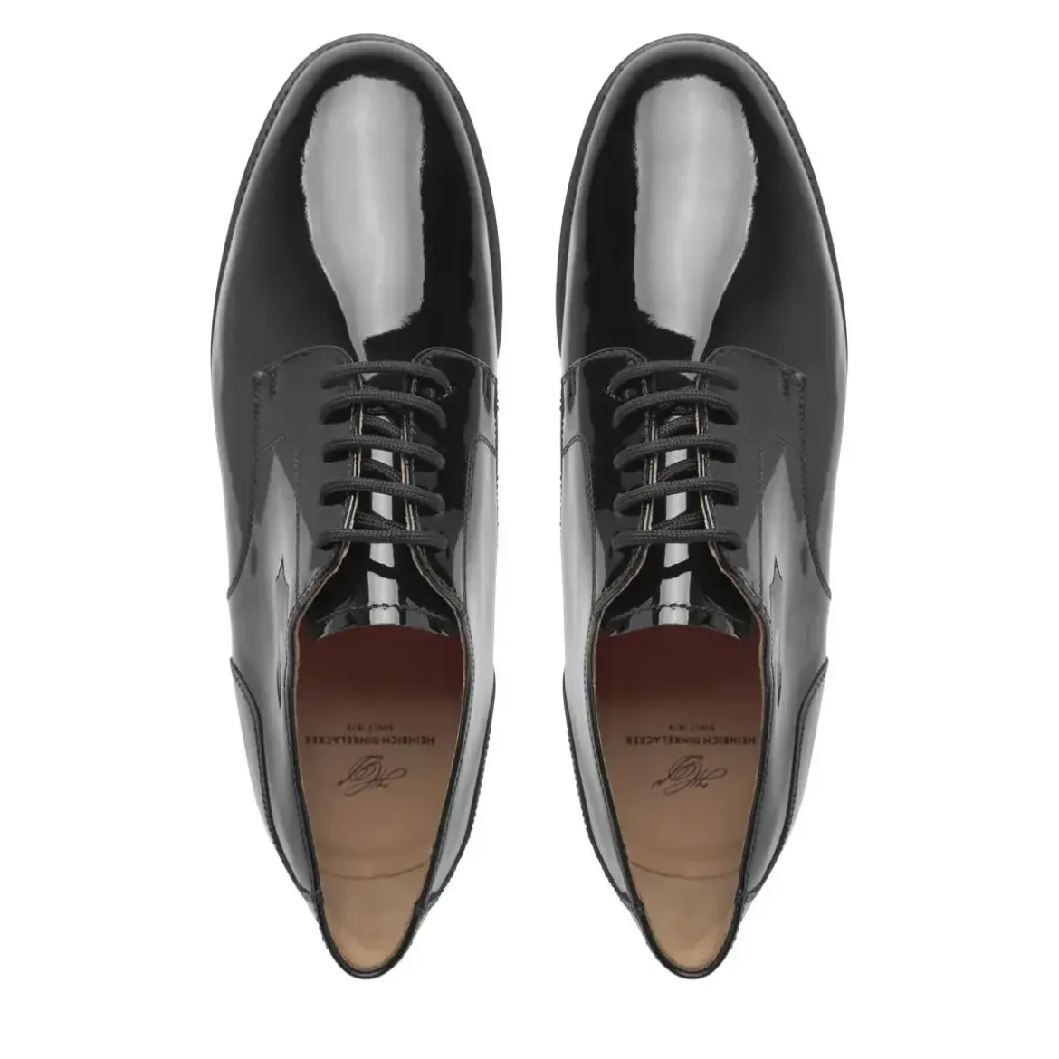 Heinrich Dinkelacker Klassiker London Plain PL schwarz Schnürschuhe
