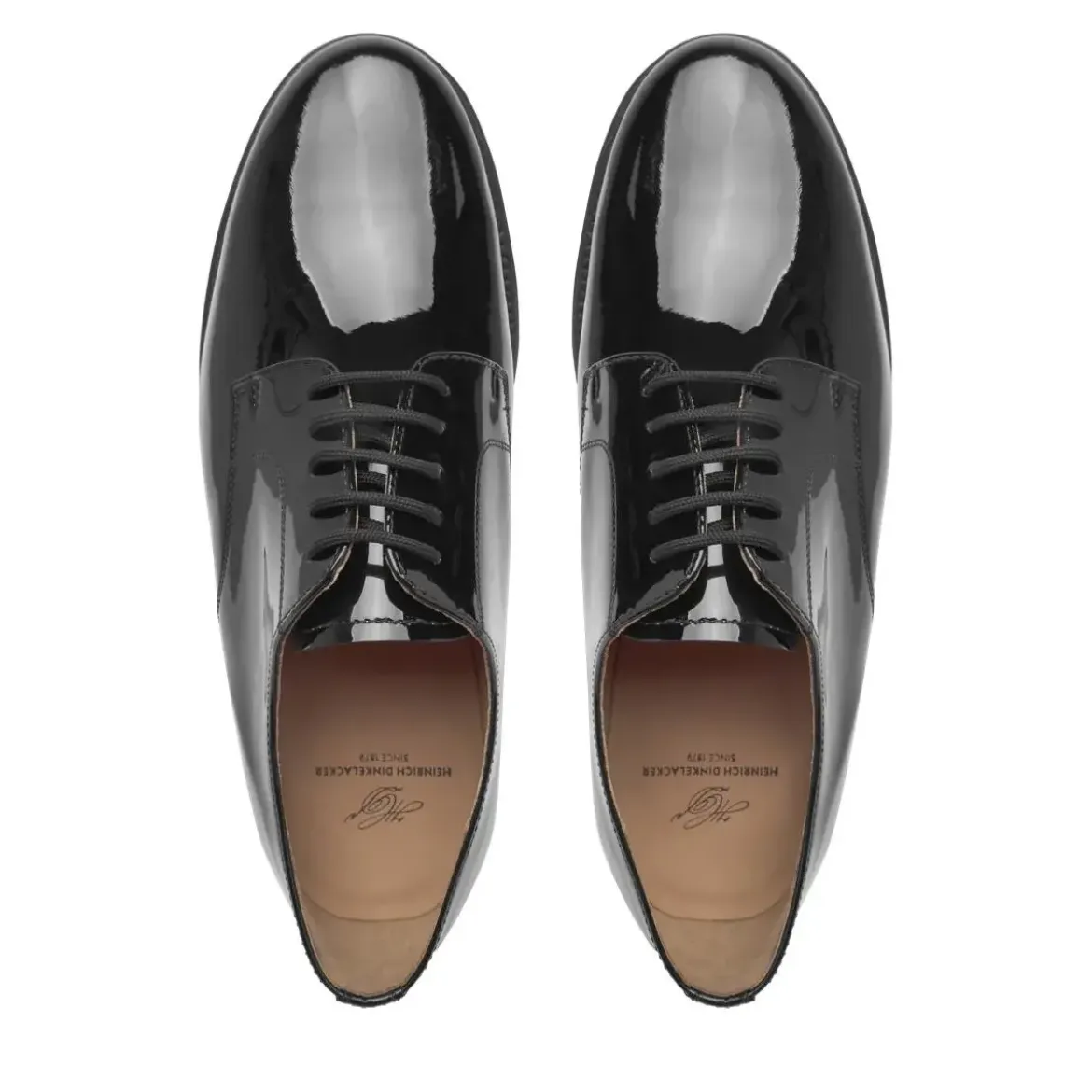 Heinrich Dinkelacker Klassiker Janosh K Plain PL schwarz Schnürschuhe