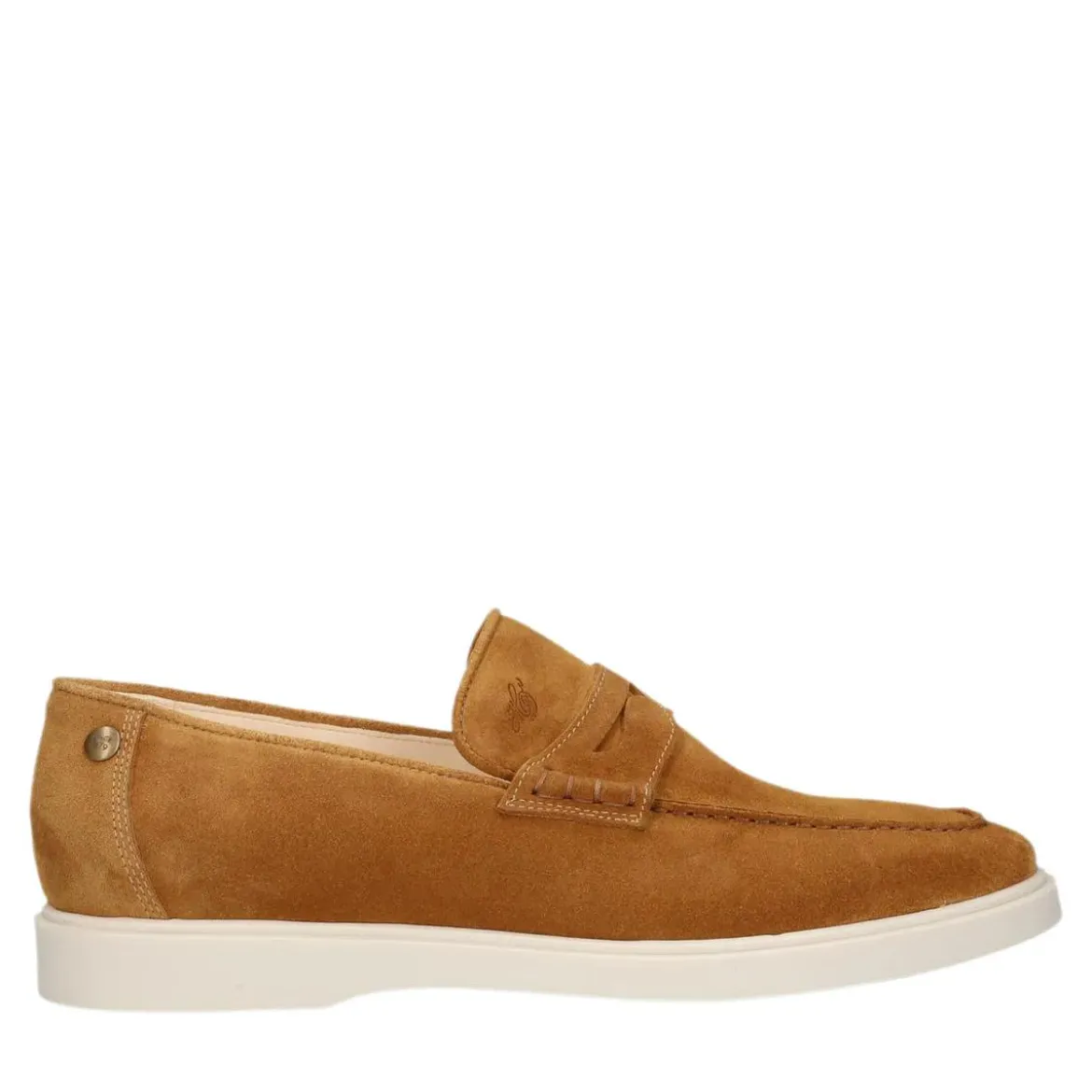 Heinrich Dinkelacker Loafer Genua Plain Loafer V mittel-braun Loafer