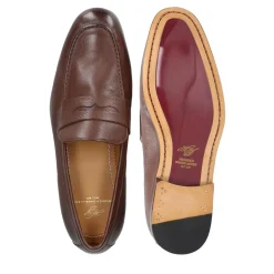 Heinrich Dinkelacker Loafer Amalfi Plain W dunkel-braun Loafer