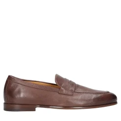 Heinrich Dinkelacker Loafer Amalfi Plain W dunkel-braun Loafer