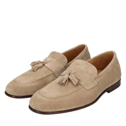 Heinrich Dinkelacker Loafer Amalfi Plain Tassel V hell-braun Loafer