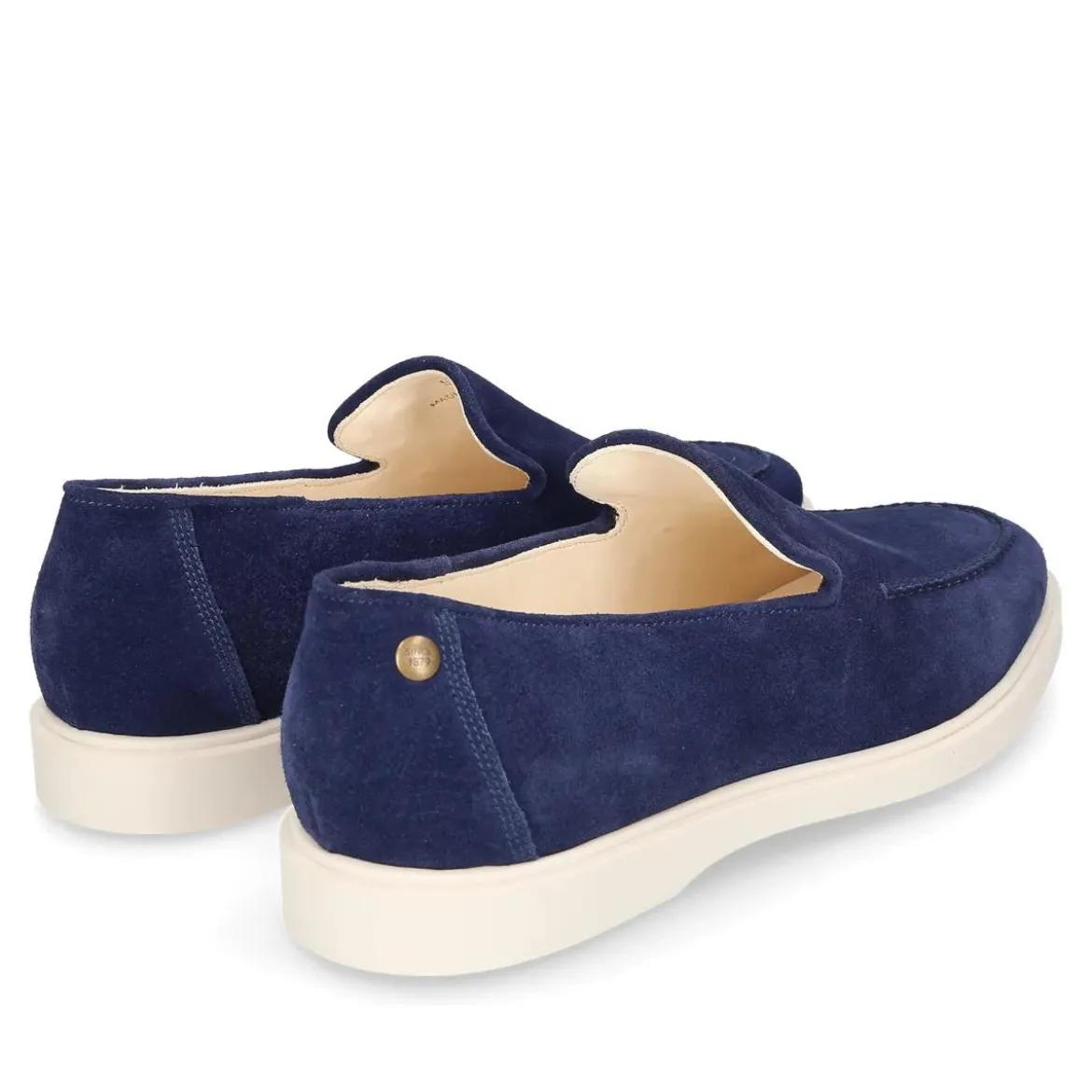 Heinrich Dinkelacker Loafer Genua Plain Loafer V blau Loafer