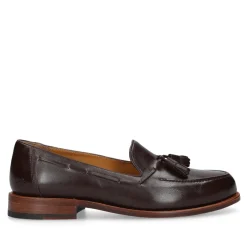 Heinrich Dinkelacker Loafer Wien Plain Tassel NP dunkel-braun Loafer