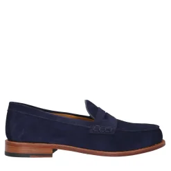 Heinrich Dinkelacker Loafer Wien Plain V blau Loafer