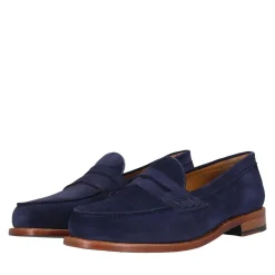 Heinrich Dinkelacker Loafer Wien Plain V blau Loafer