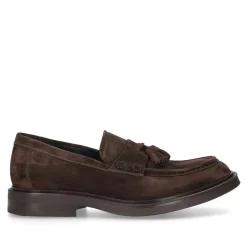 Heinrich Dinkelacker Loafer Florenz Plain V dunkel-braun Loafer