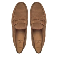 Heinrich Dinkelacker Loafer Wien Plain V mittel-braun Loafer