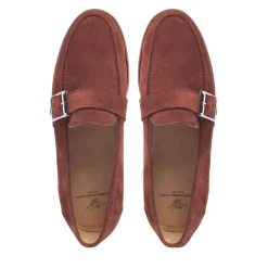 Heinrich Dinkelacker Loafer Wien Single Monk V mittel-braun Loafer