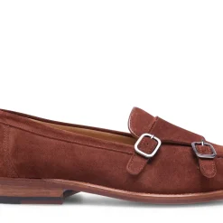 Heinrich Dinkelacker Loafer Wien Double Monk V mittel-braun Loafer