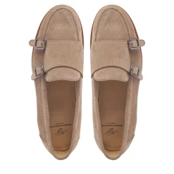 Heinrich Dinkelacker Loafer Wien Double Monk V beige Loafer