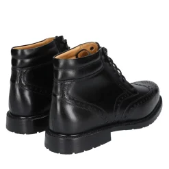 Heinrich Dinkelacker Schnürboots Buda Full Brogue BC schwarz Stiefel