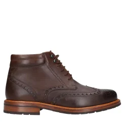 Heinrich Dinkelacker Schnürboots Janosh K Full Brogue H dunkel-braun Stiefel