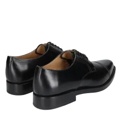 Heinrich Dinkelacker Schnürer Milano Quarter-Brogue BC schwarz Schnürschuhe