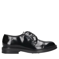 Heinrich Dinkelacker Schnürer Florenz Plain CA schwarz Schnürschuhe