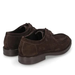Heinrich Dinkelacker Schnürer Florenz Plain V dunkel-braun Schnürschuhe