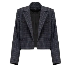 Helene Galwas Blazer HAGER blau Blazer