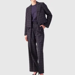 Helene Galwas Blazer HAGER blau Blazer