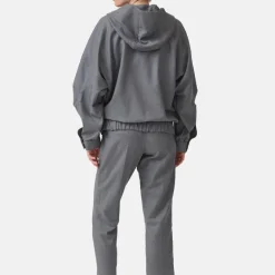 Helene Galwas Blouson Jacke mit Kapuze LUNA grau Blouson